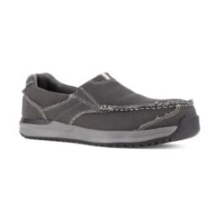 Rockport Shoes: Men's RK2150 Charcoal Composite Toe EH Slip On Work Shoe
