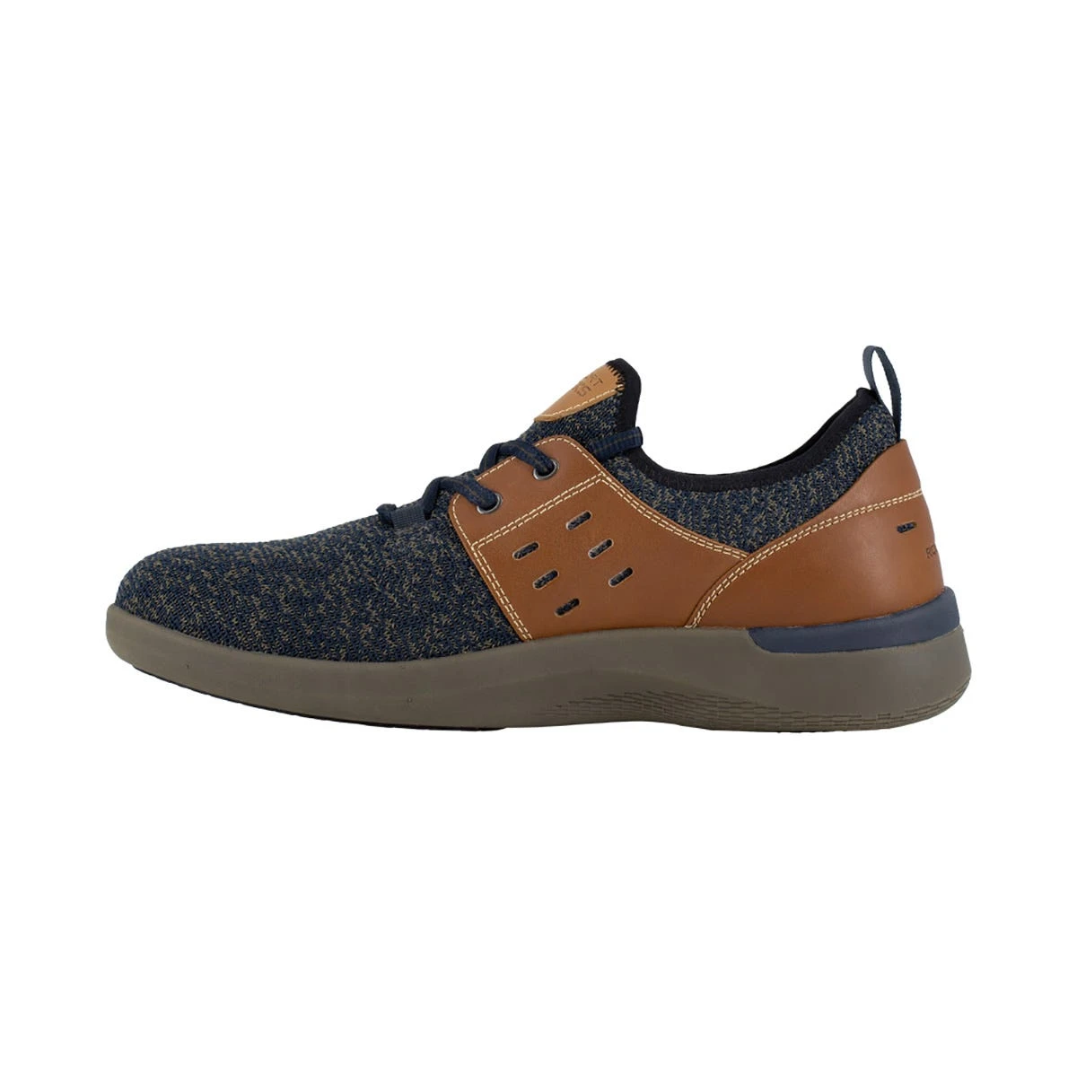 Rockport Work Shoes: Men's RK4691 Blue Tan Composite Toe Truflex EH Work Sneaker - Image 4