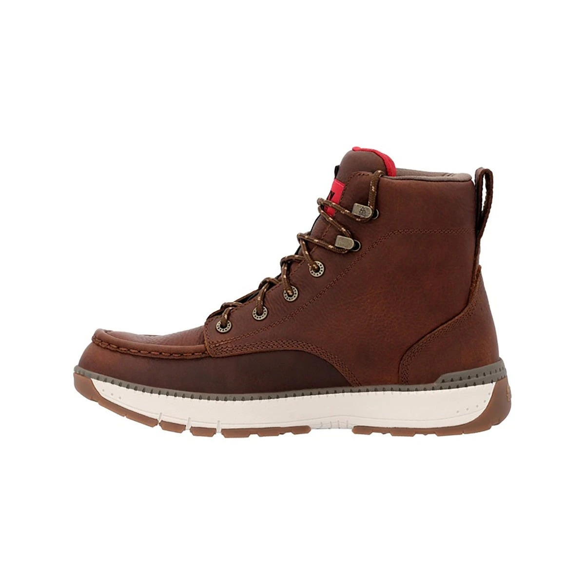 Rocky Boots: Men's RKK0435 Tobacco Composite Toe 6" Rebound Wedge Waterproof Work Boot - Image 3