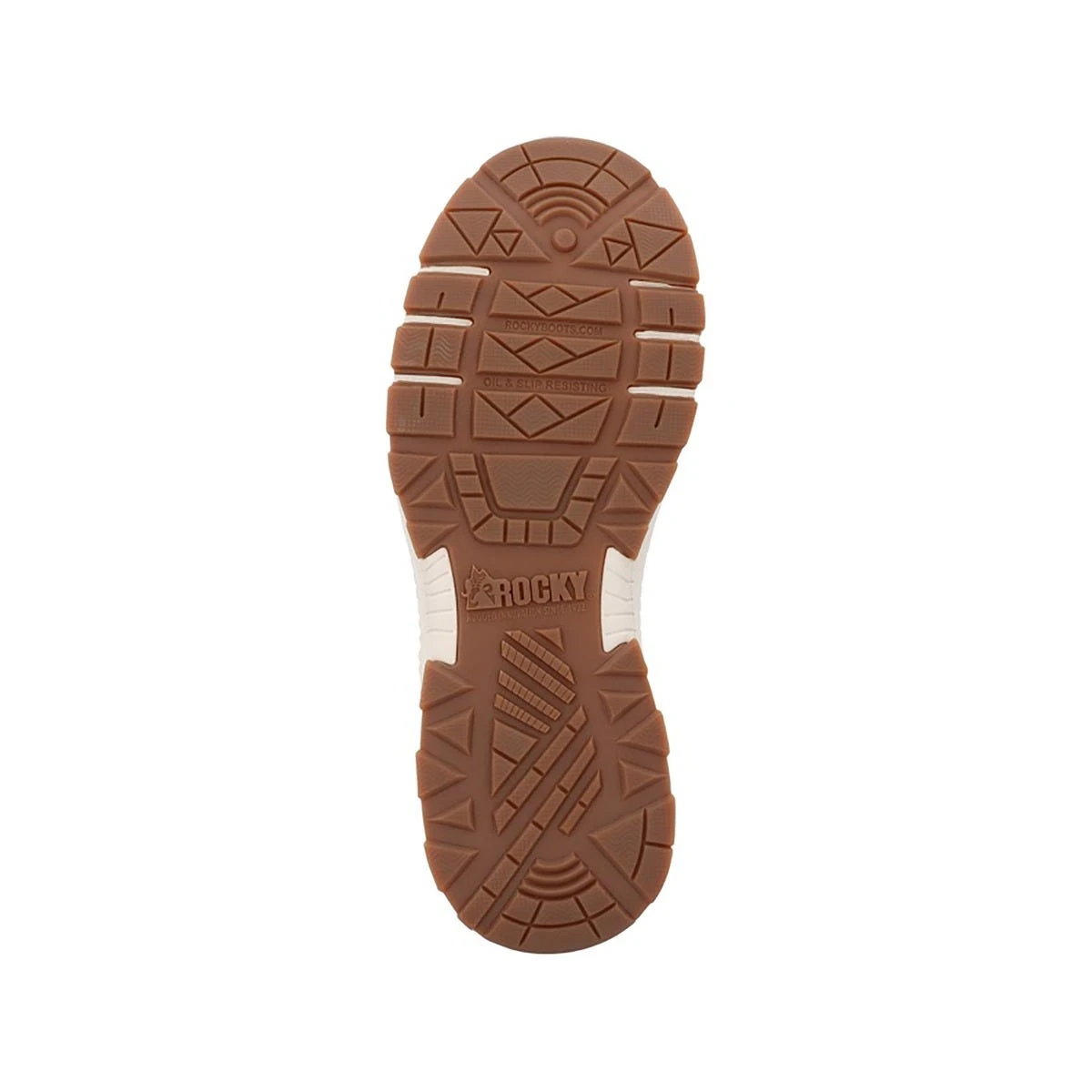 Rocky Boots: Men's RKK0435 Tobacco Composite Toe 6" Rebound Wedge Waterproof Work Boot - Image 7