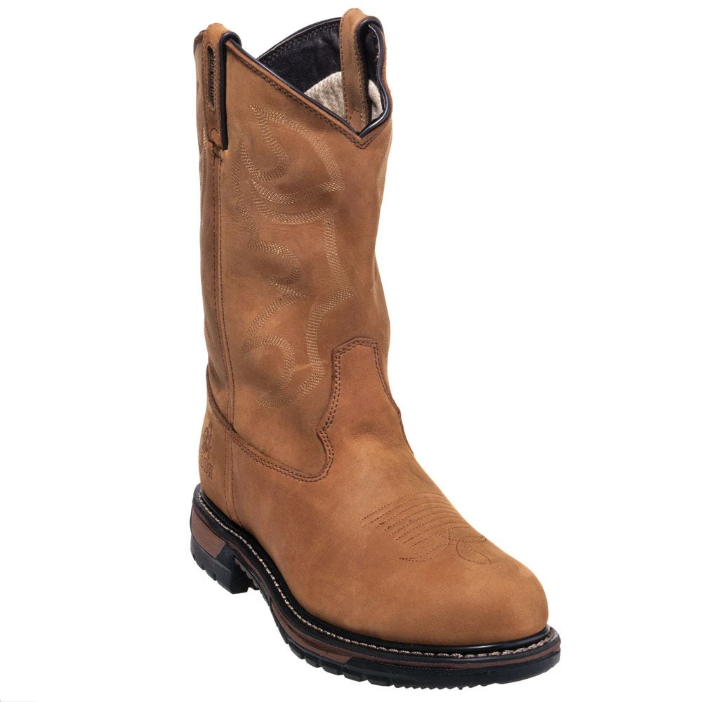 Rocky Boots: Men's Steel Toe Waterproof EH Cowboy Boots 2809 - Image 3