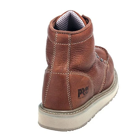 Timberland PRO Boots: Men's Brown 89647 Barstow Wedge Work Boots - Image 7