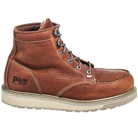 Timberland PRO Boots: Men's Brown 89647 Barstow Wedge Work Boots - Image 4