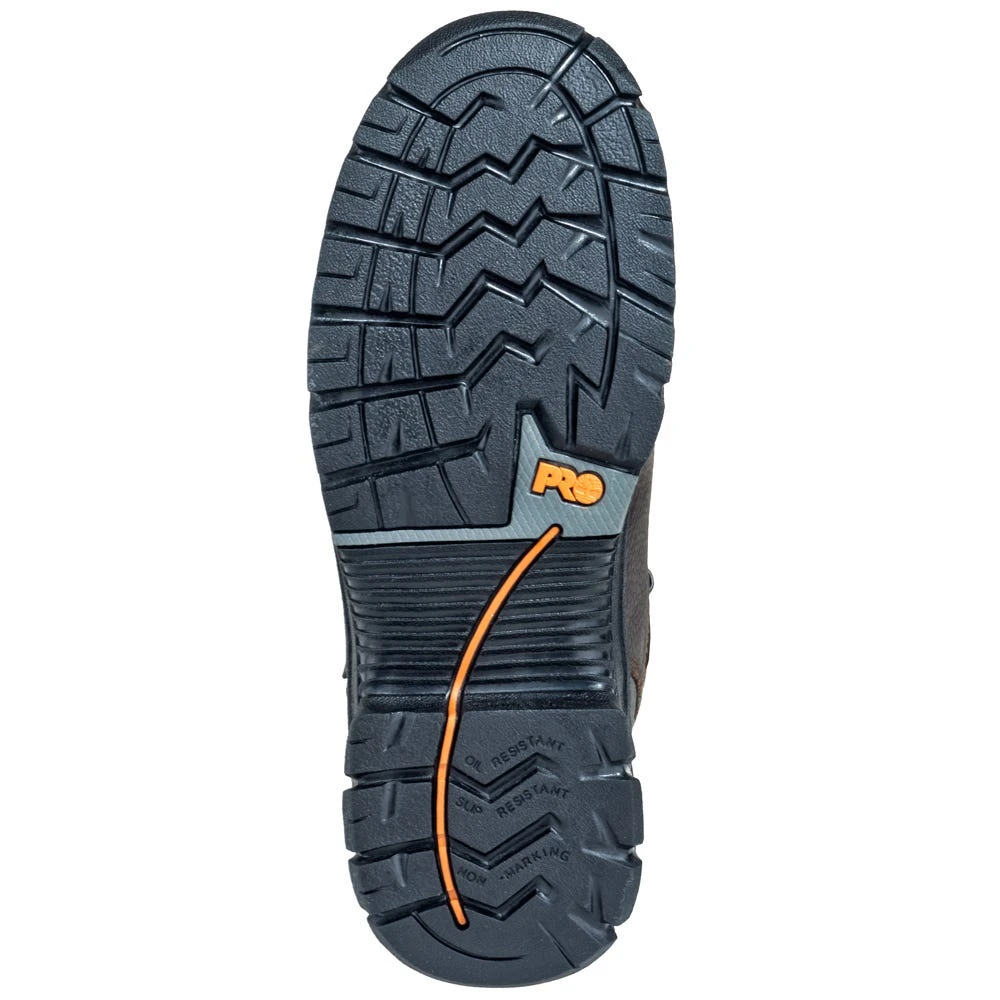 Timberland PRO Boots: Men's TB0A172T 214 Brown 6-Inch External Met Guard Steel Toe EH Boots