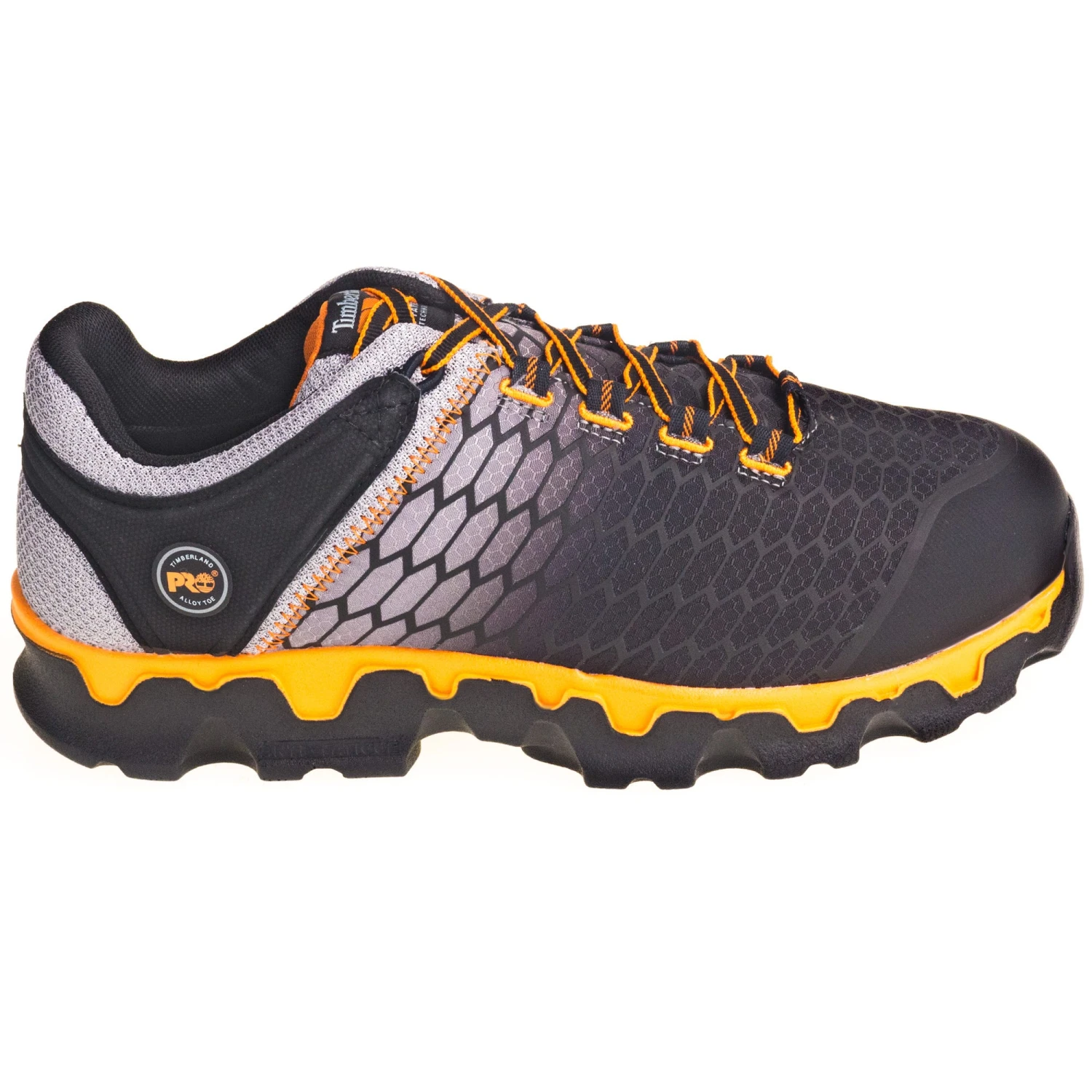 Timberland PRO Shoes: Men's TB0A1GT9 065 Grey ESD Alloy Toe Powertrain Sport Athletic Work Shoes - Image 4