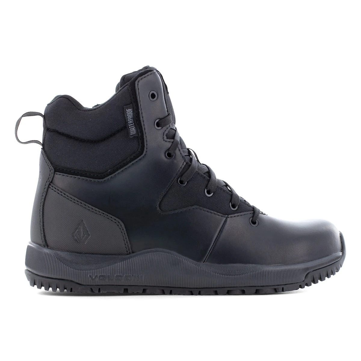 Volcom Boots: Men's VM30703 Black Soft Toe Street Shield 6" Tactical Waterproof Side Zipper Boot - Image 4