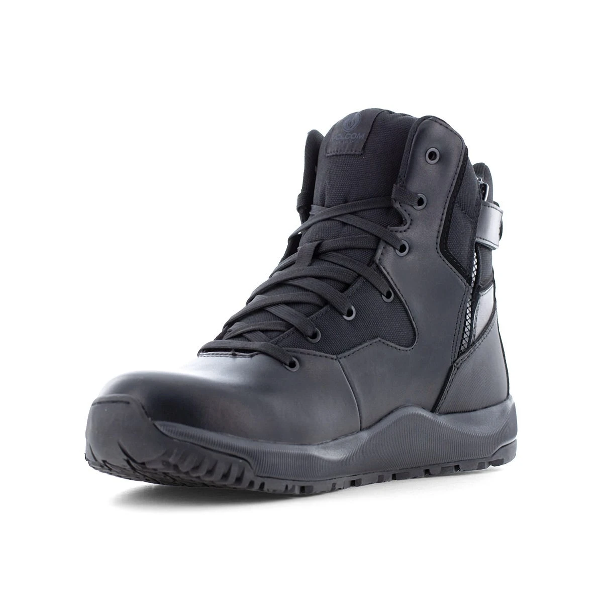 Volcom Boots: Men's VM30703 Black Soft Toe Street Shield 6" Tactical Waterproof Side Zipper Boot - Image 2