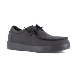 Volcom Shoes: Men's VM30810 Black Composite Toe Chill Slip-On Casual EH Slip Resistant Work Shoe