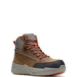 Wolverine Boots: Men's W241011 Sudan Brown Composite Toe 6" Proshift LX Energybound Carbonmax Work Boot