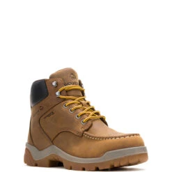 Wolverine Boots: Men's W251037 Dark Tan Composite Toe Vantage Ft. Hyperrest 6" Moc Toe Carbonmax Work Boot