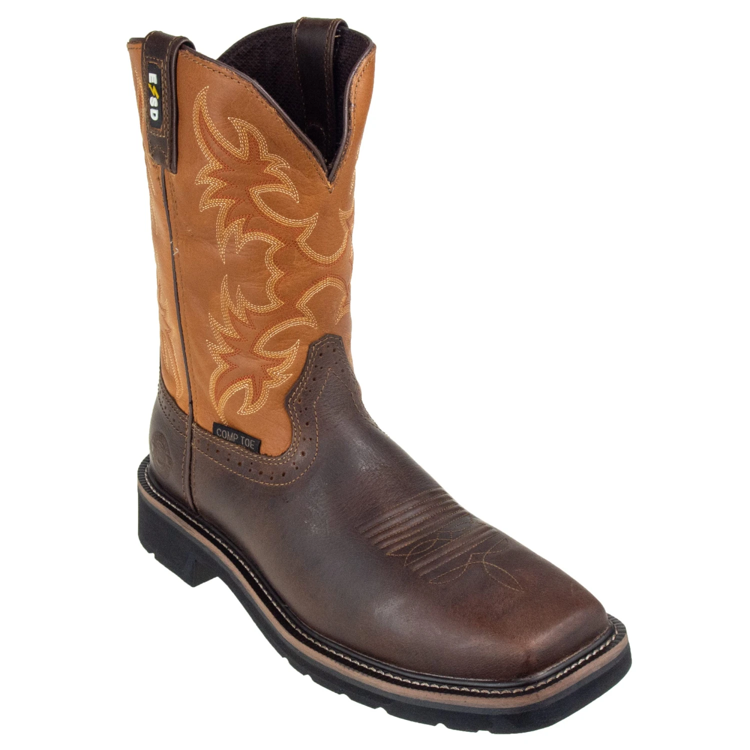 Justin Boots: Men's Actuator SE4300 ESD Composite Toe Work Boots - Image 7