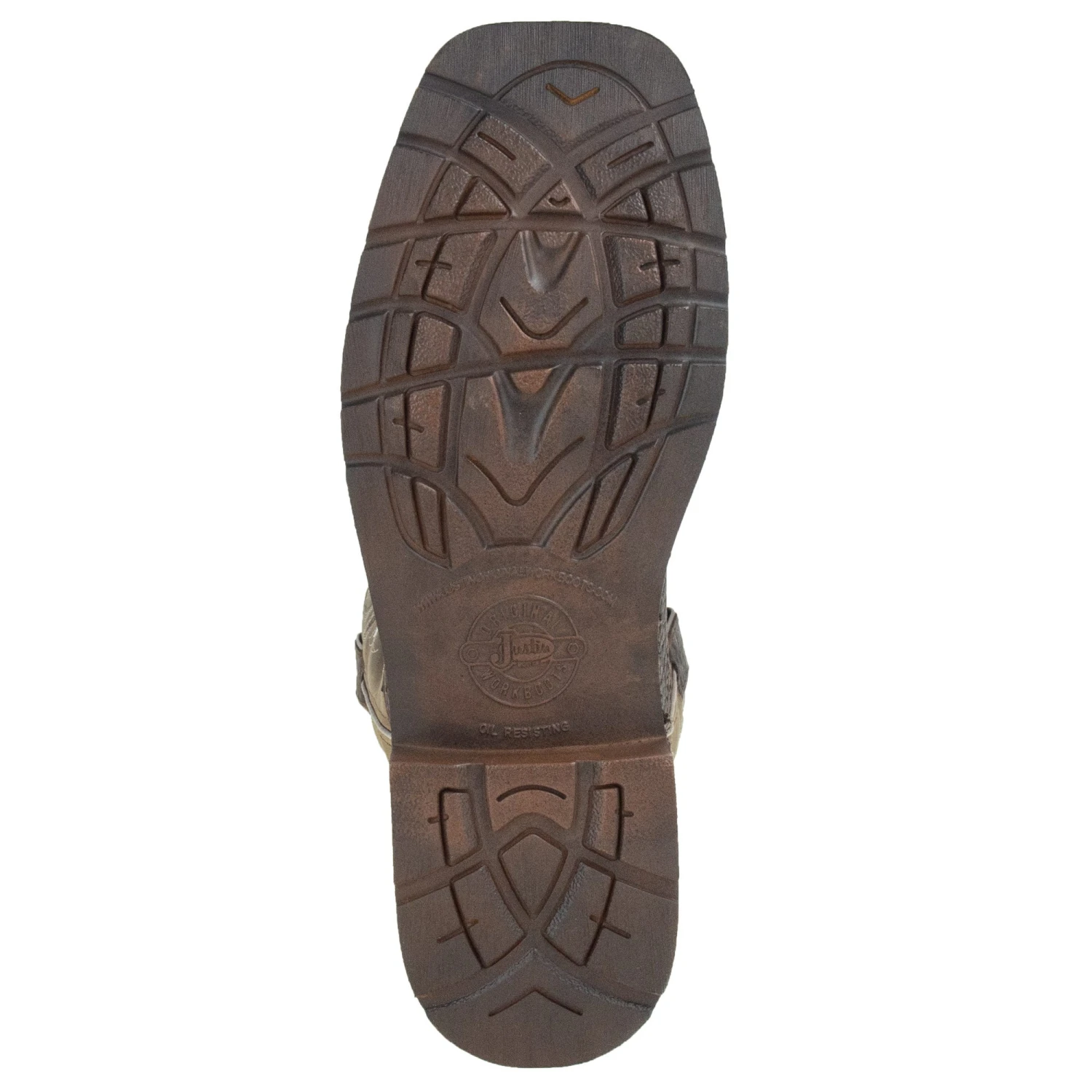 Justin Boots: Men's Cactus SE4313 Amarillo Steel Toe Stampede Work Boots - Image 2